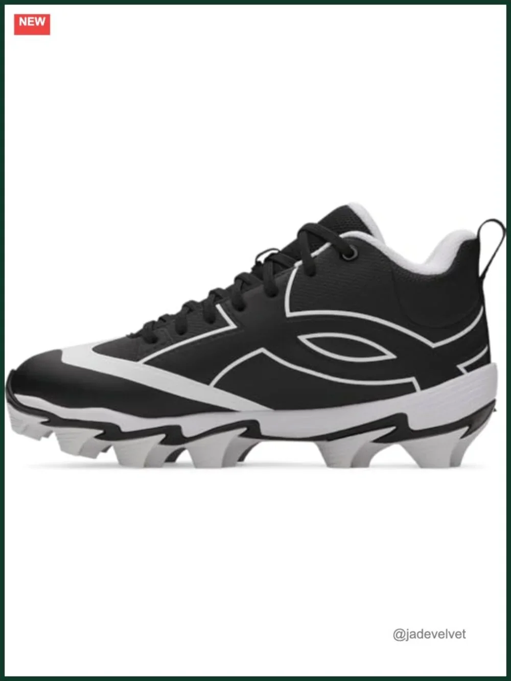 Mid-Top Baseball Cleats for Boys